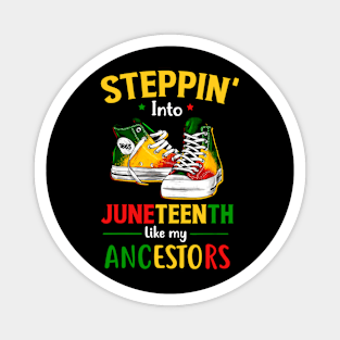 Stepping Juneteenth Ancestors Magnet